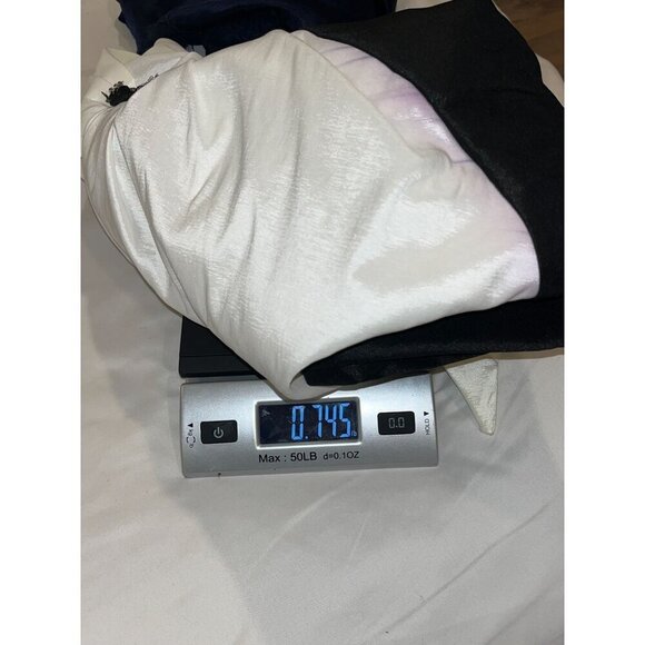 Betsy & Adam Black/White Side Zipper Pleated Bodice Y2idi Dress Women's Size 6 - Picture 9 of 10